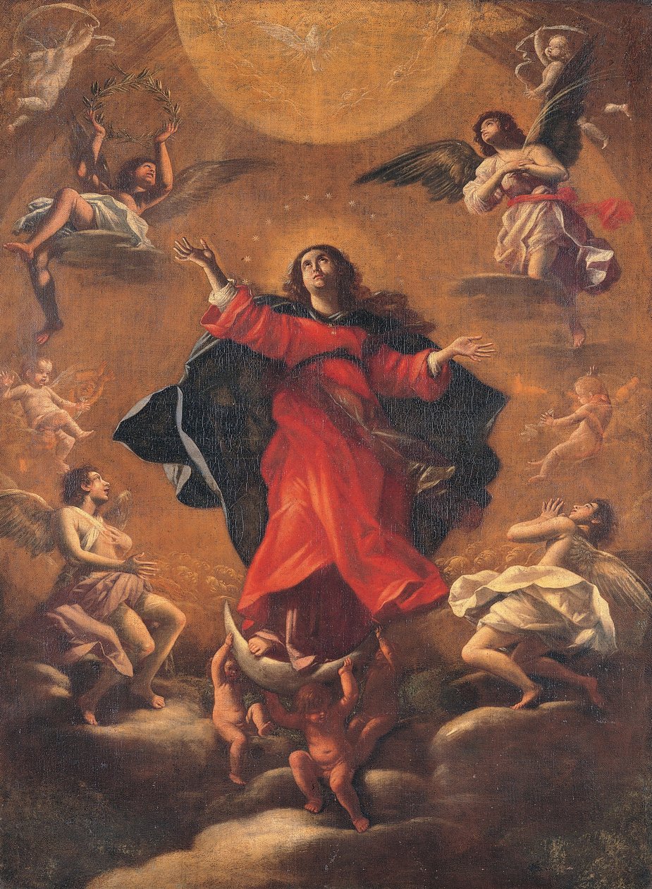 Madonna w chwale autorstwa Giovanni Baglione
