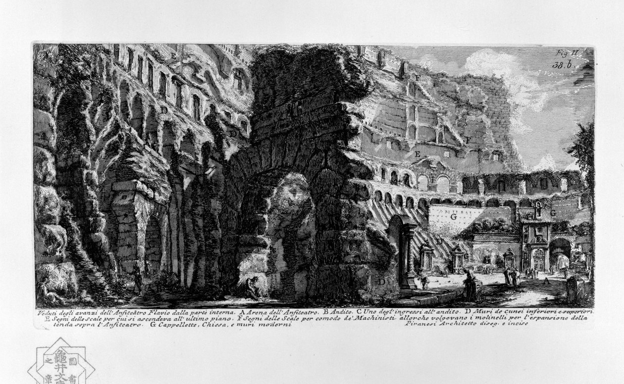 Koloseum autorstwa Giovanni Battista Piranesi