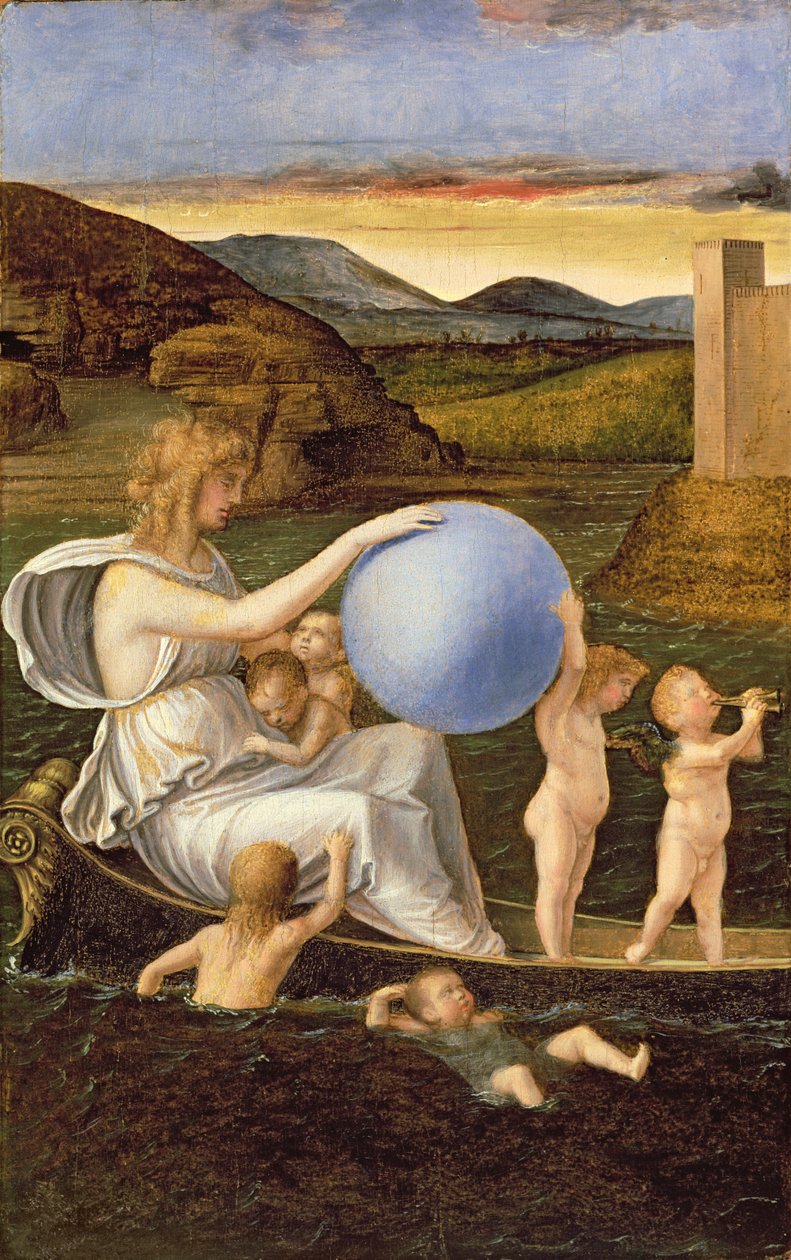 Alegoria Zmieniającej się Fortuny, czyli Melancholia autorstwa Giovanni Bellini