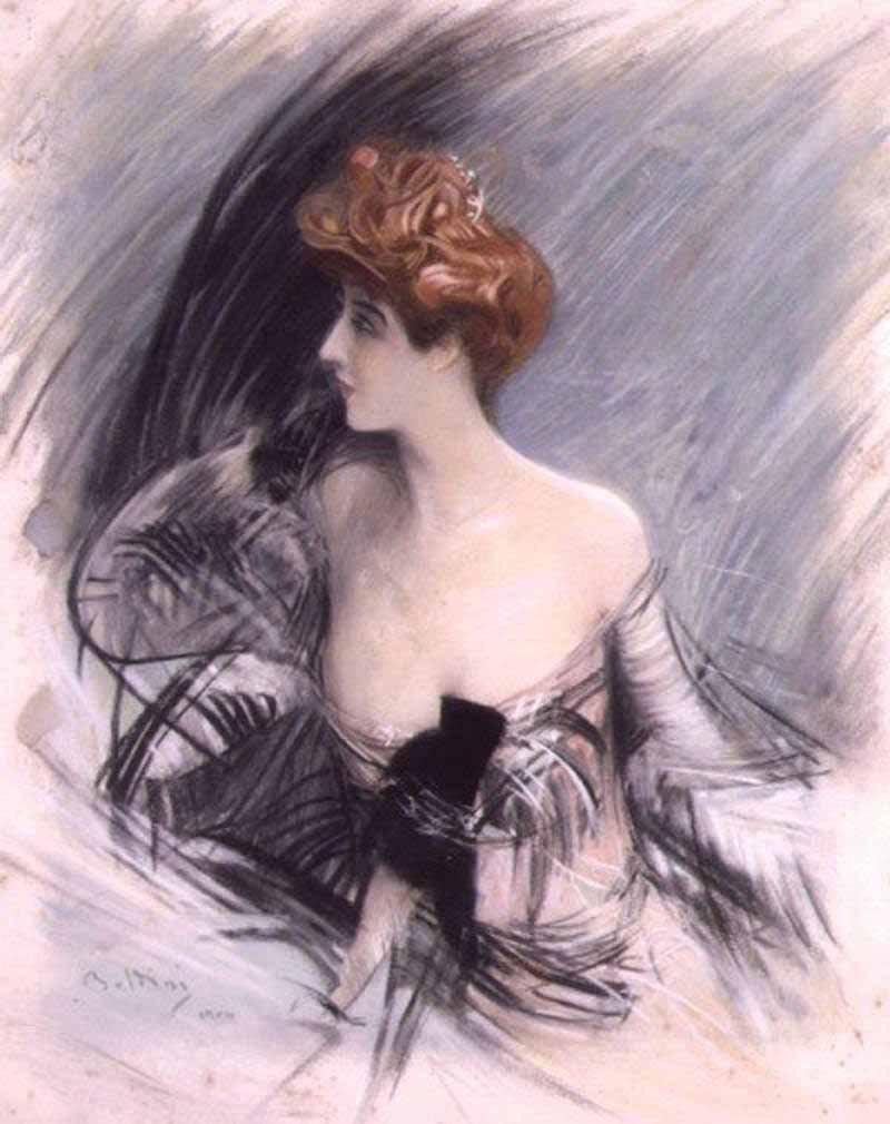 Portret Sarah Bernhardt ?n autorstwa Giovanni Boldini