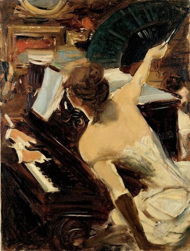 Śpiewaczka Mondony autorstwa Giovanni Boldini