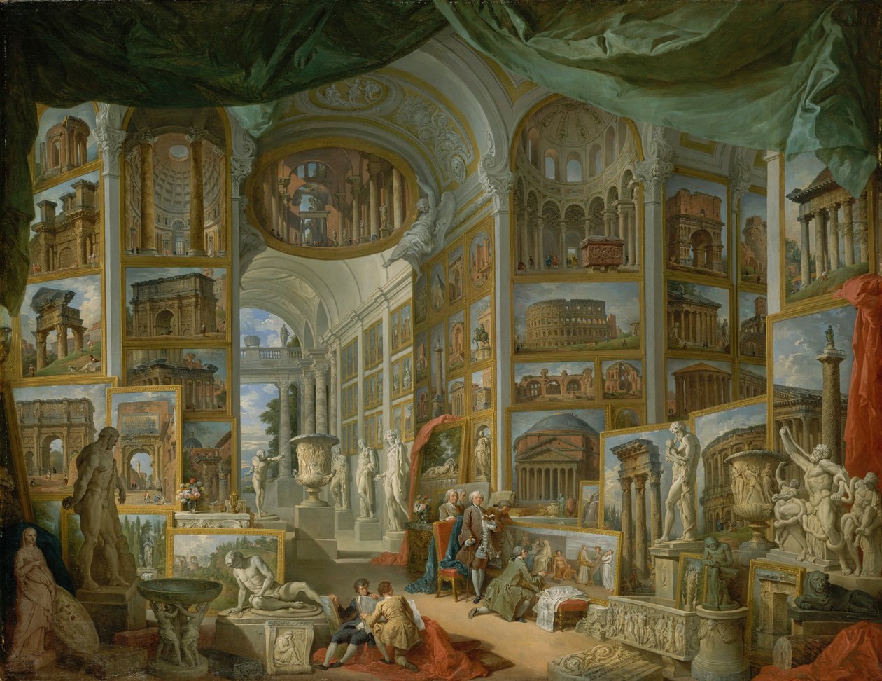 Starożytny Rzym autorstwa Giovanni Paolo Pannini