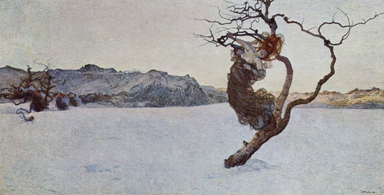 Złe Matki autorstwa Giovanni Segantini