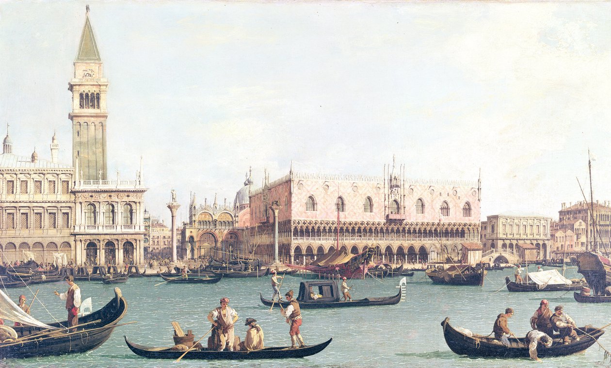 Nieznany obraz autorstwa Giovanni Antonio Canal