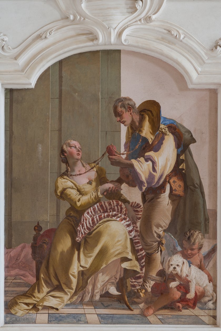 Zgoda małżeńska autorstwa Giovanni Battista Tiepolo