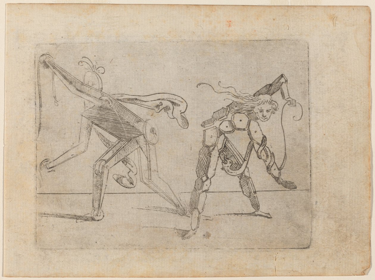 Z „Bizzarie di different Figures” autorstwa Giovanni Battista Bracelli