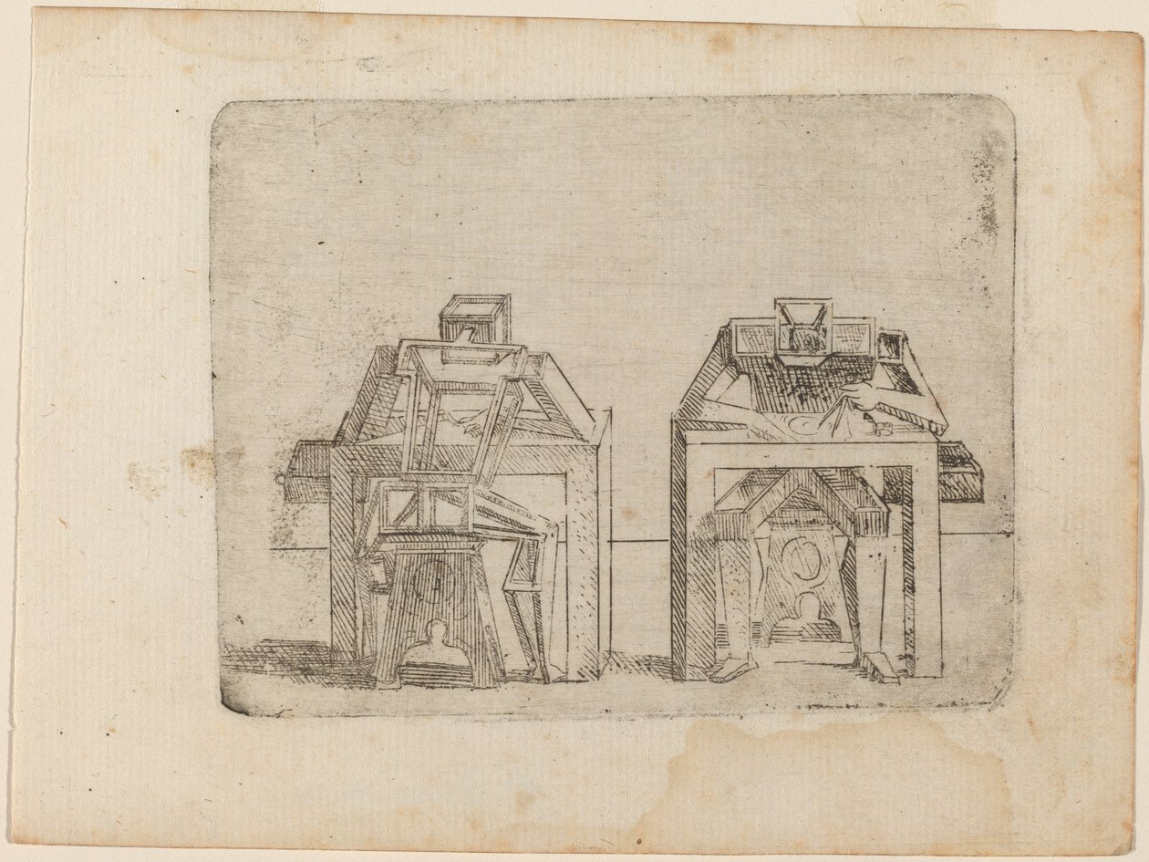 Z „Bizzarie di different Figures” autorstwa Giovanni Battista Bracelli