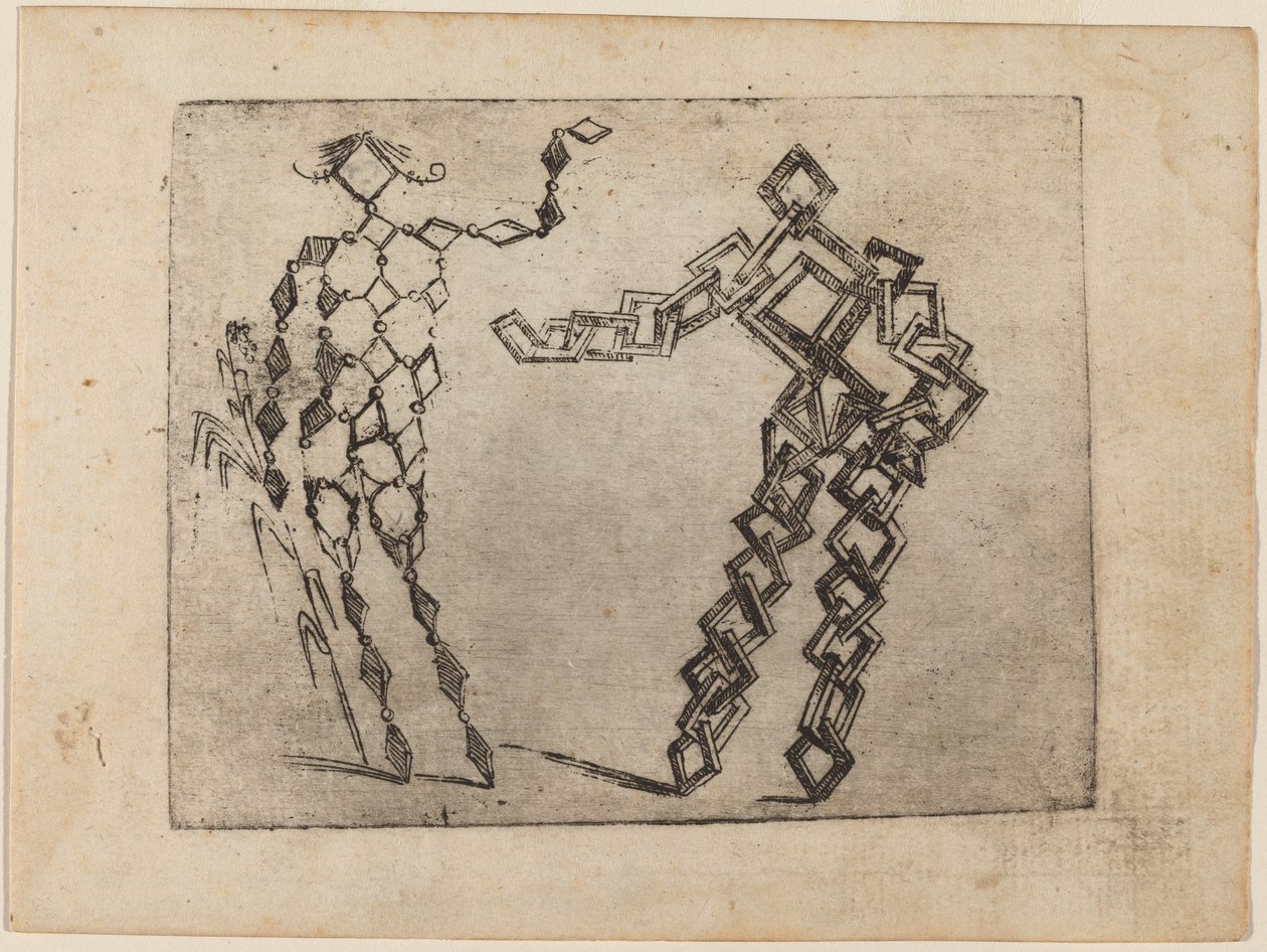 Z „Bizzarie di different Figures” autorstwa Giovanni Battista Bracelli
