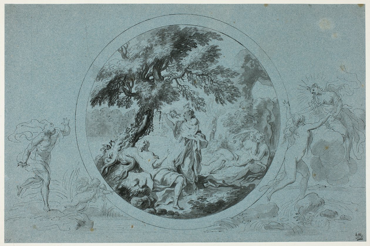 Narodziny Adonisa autorstwa Giovanni Battista Cipriani