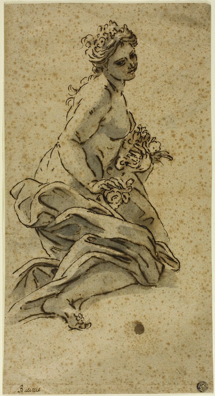 Flora autorstwa Giovanni Battista Gaulli