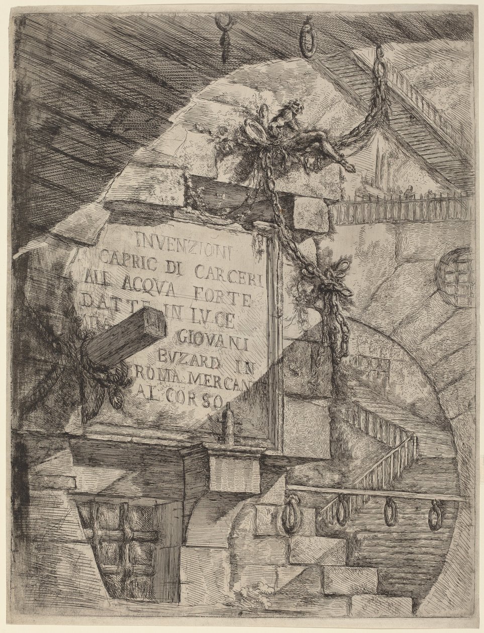 Tabliczka tytułowa autorstwa Giovanni Battista Piranesi