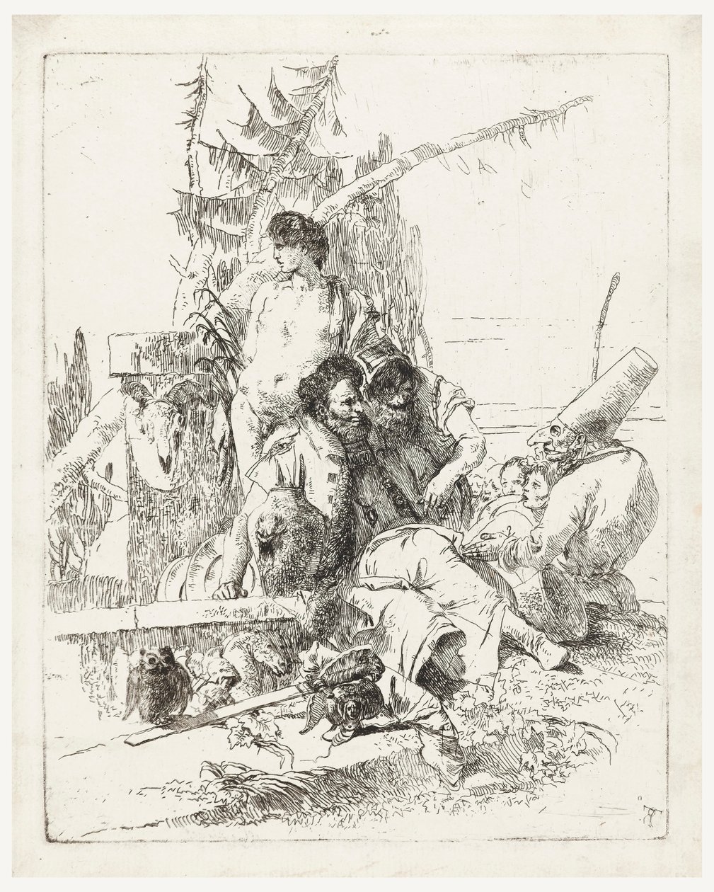 Dowcipy o fantazji autorstwa Giovanni Battista Tiepolo