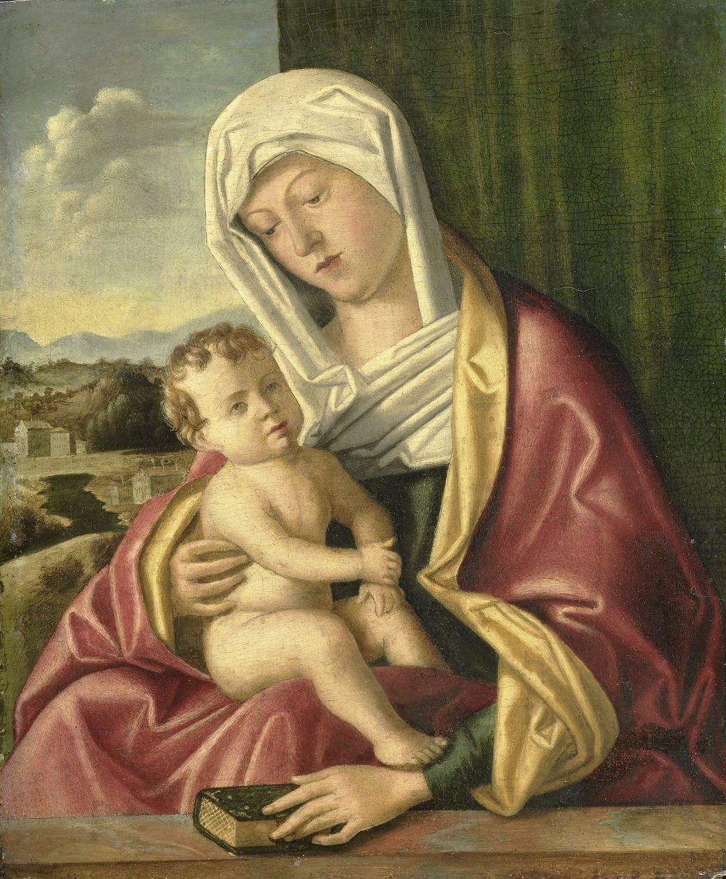 Madonna z Dzieciątkiem autorstwa Giovanni Bellini (school of)