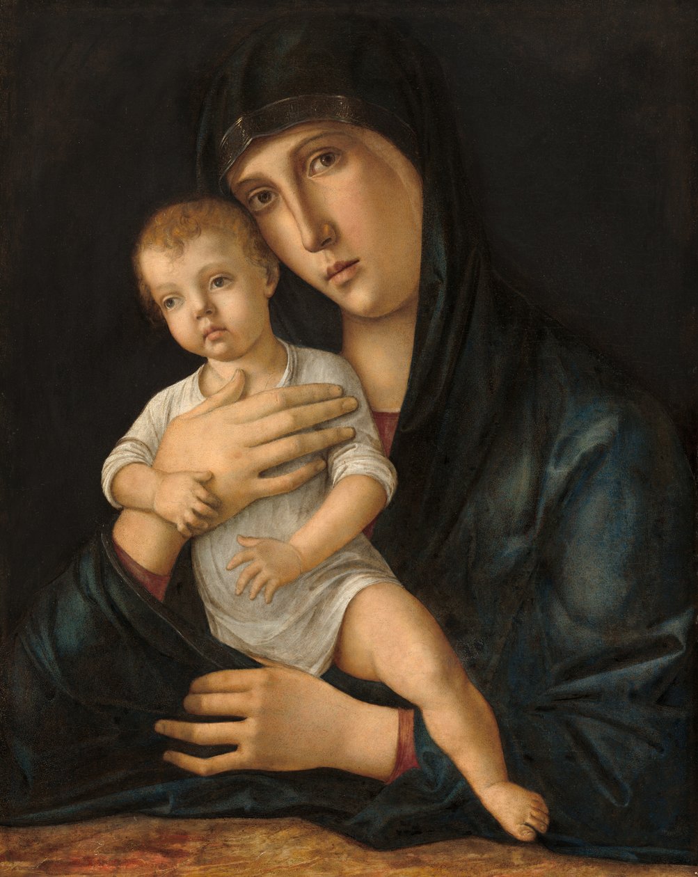 Madonna z Dzieciątkiem, c. 14801485. autorstwa Giovanni Bellini