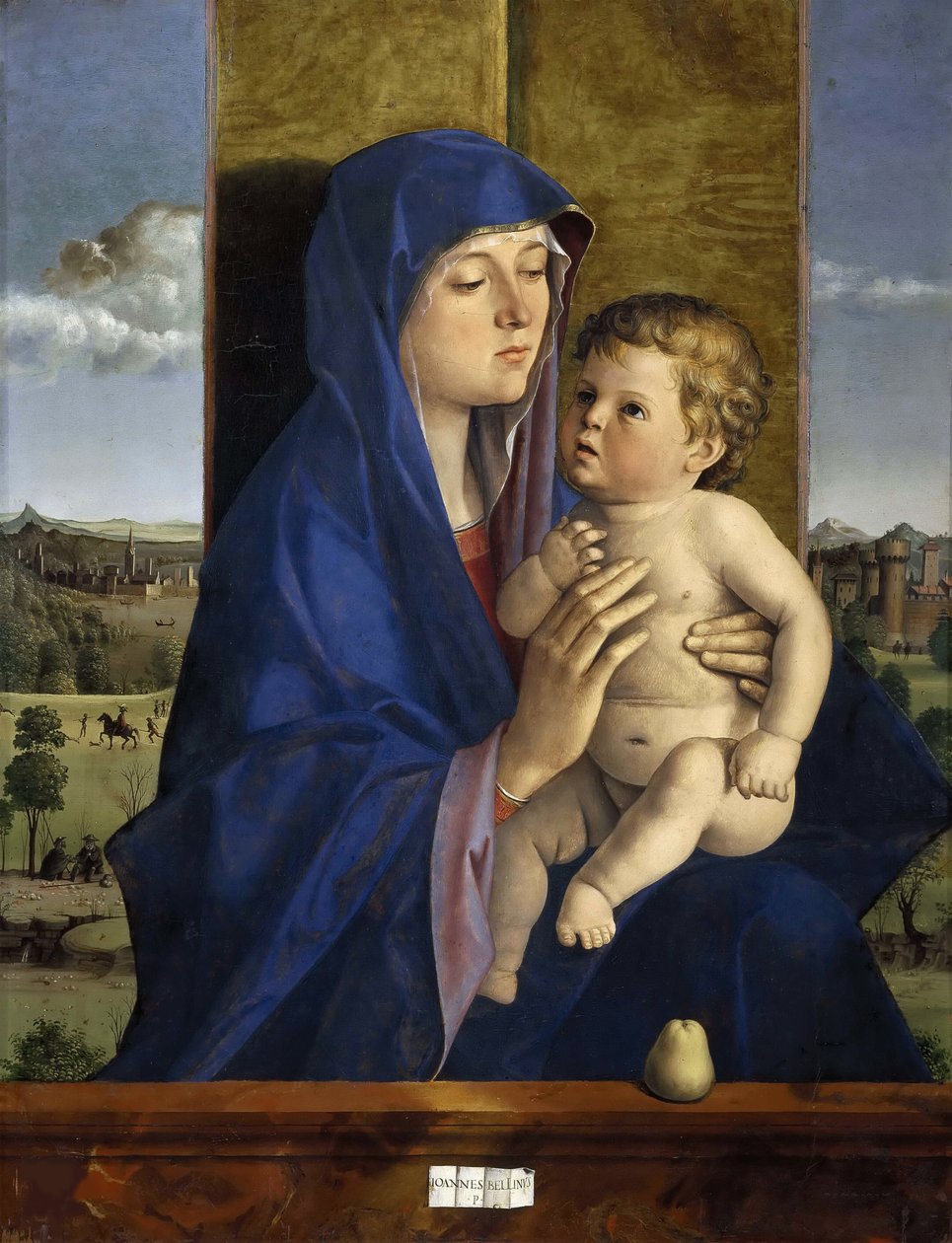Madonna z Dzieciątkiem, ok. 1485. autorstwa Giovanni Bellini