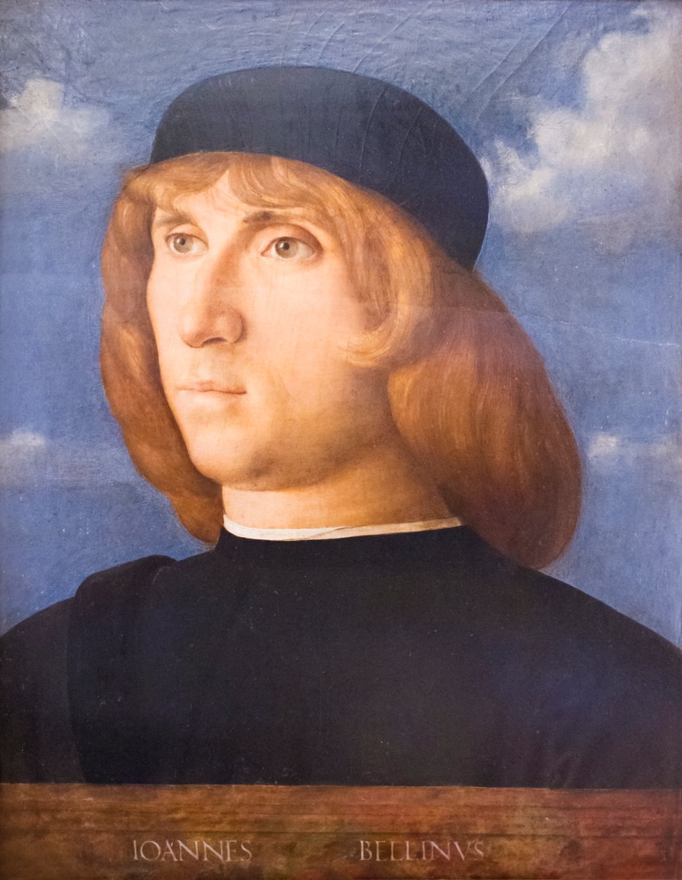 Autoportret (olej na desce) autorstwa Giovanni Bellini