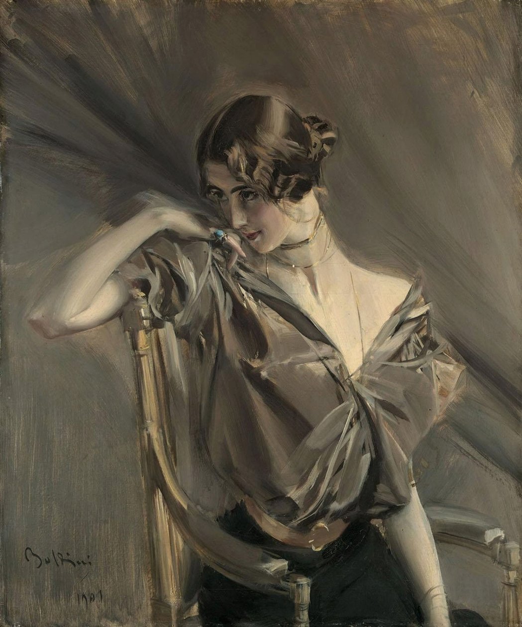 Cleo de Merode, 1901. autorstwa Giovanni Boldini
