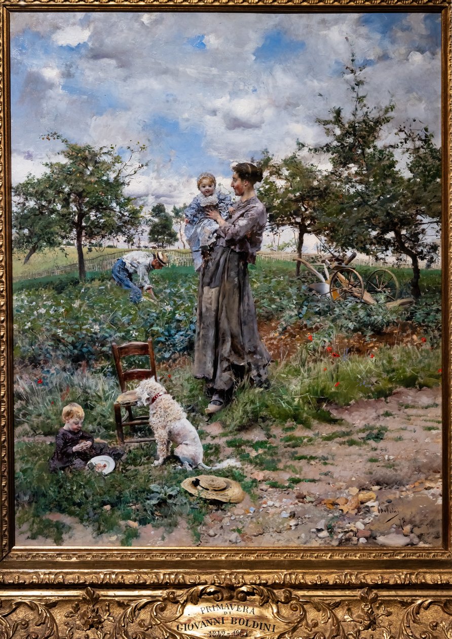Na wsi (Wiosna) autorstwa Giovanni Boldini