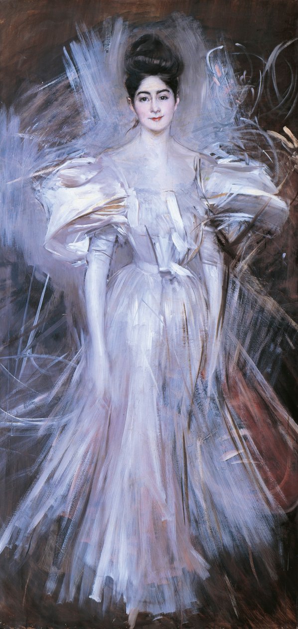 Włochy, Ferrara, fajerwerk autorstwa Giovanni Boldini