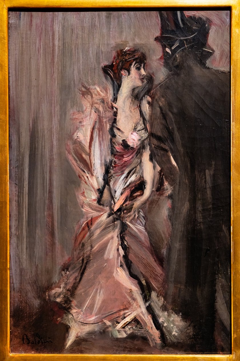 Opuszczenie balu autorstwa Giovanni Boldini