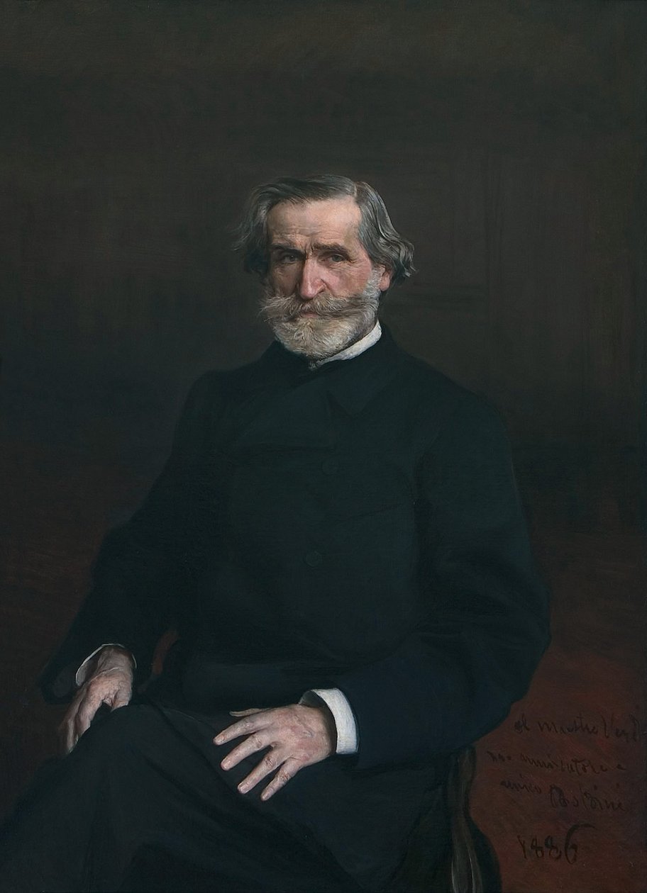 Portret Giuseppe Verdi autorstwa Giovanni Boldini
