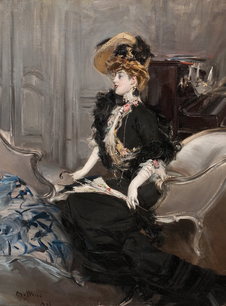 Portret pani R.L., 1901. autorstwa Giovanni Boldini
