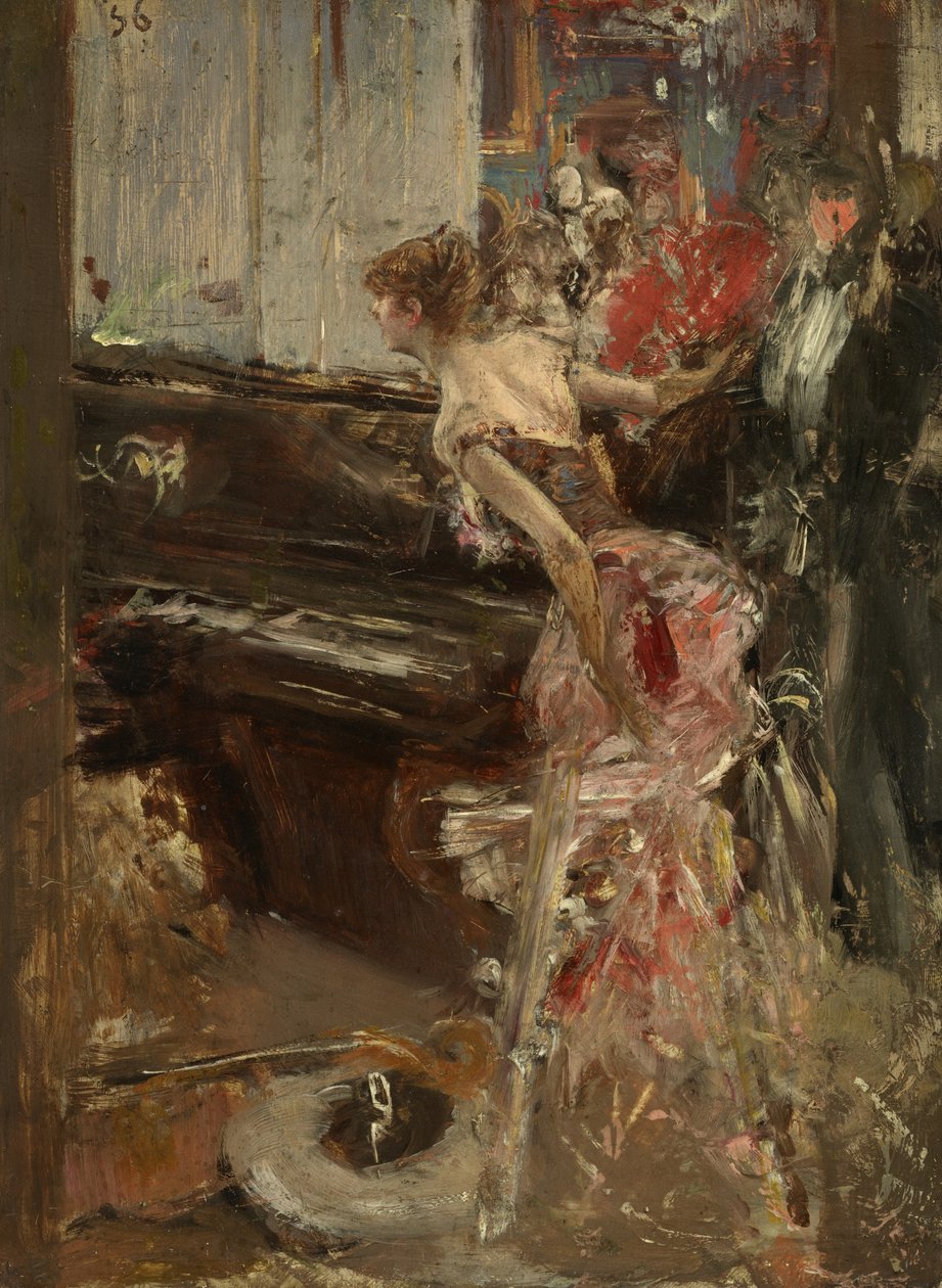 Recital, c.1884 autorstwa Giovanni Boldini