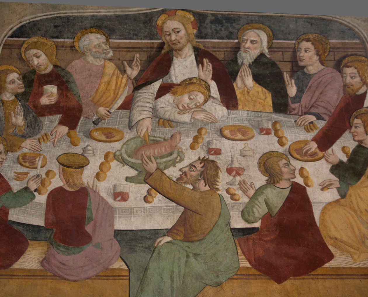 Sceny z życia Chrystusa, ok.1492 autorstwa Giovanni Canavesio