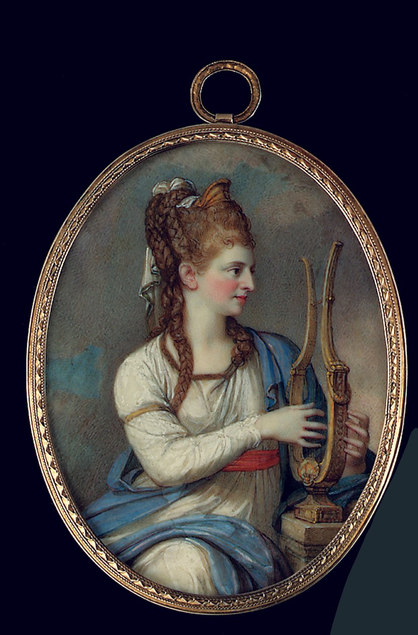 Zegar tarczowy, koniec XIX wieku, cyferblat ok. 1770 (mahoń) autorstwa Giovanni Domenico Bossi