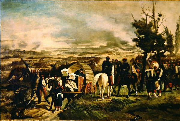 Bitwa pod Magenta, 1860 autorstwa Giovanni Fattori