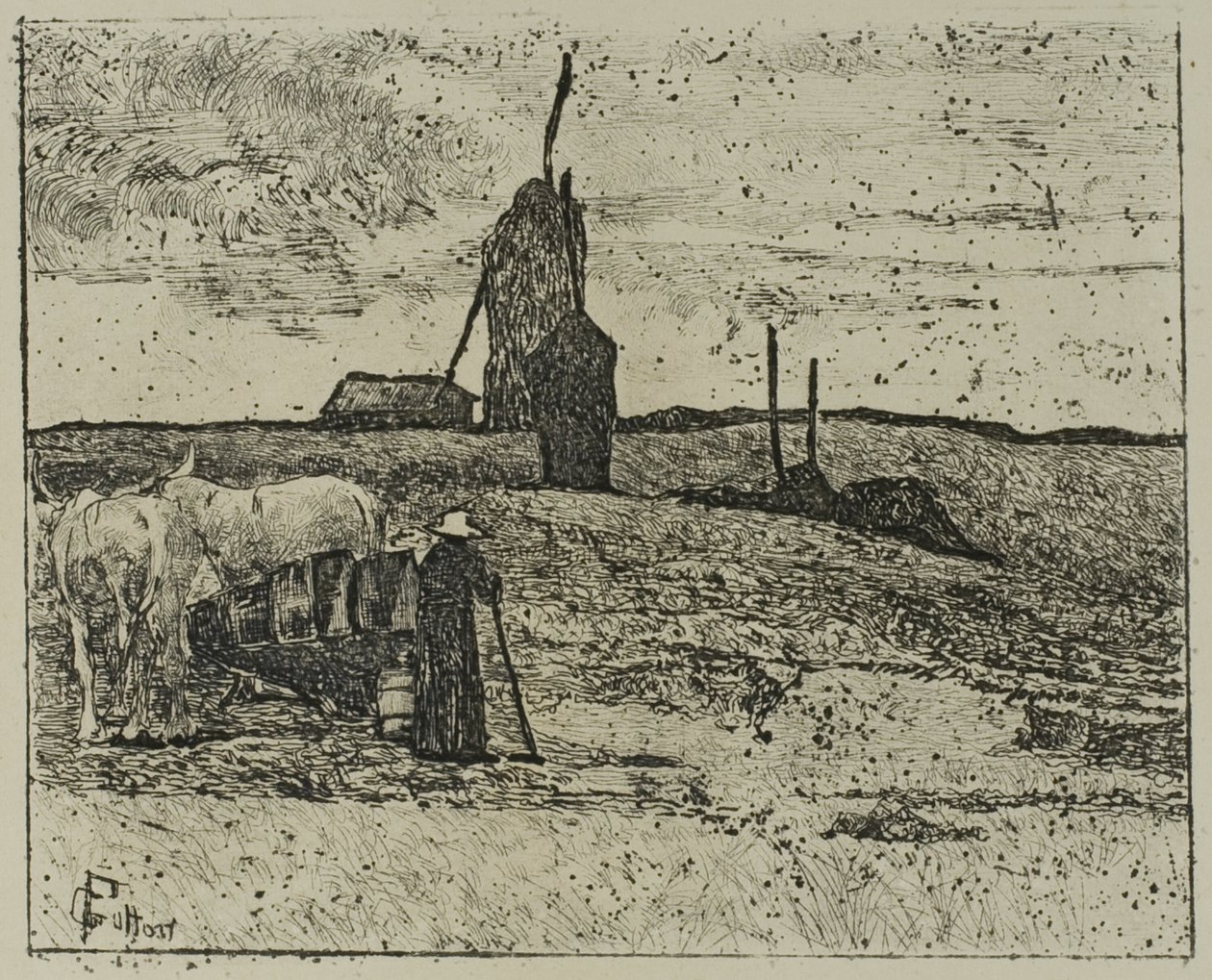 Maremma w Toskanii autorstwa Giovanni Fattori