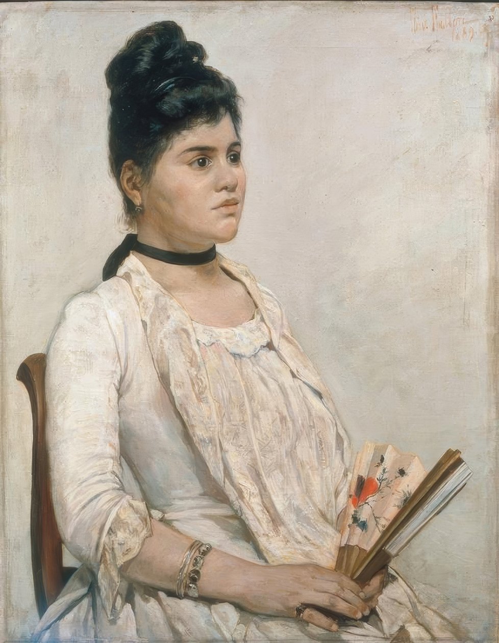 Portret pasierbicy autorstwa Giovanni Fattori