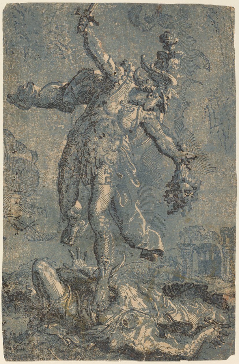 Perseusz autorstwa Giovanni Gallo after Marco Pino