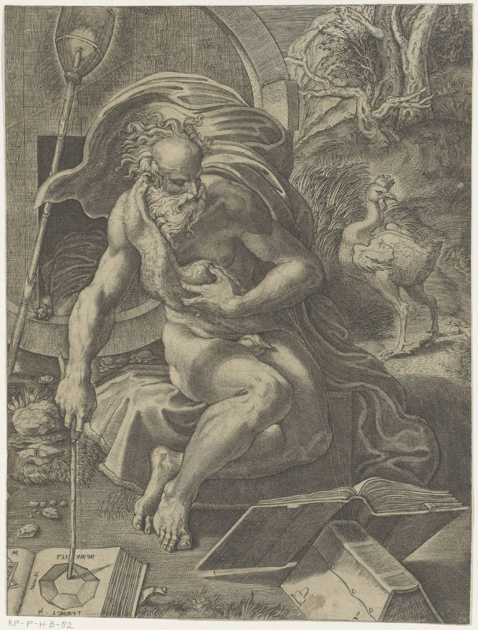 Diogenes autorstwa Giovanni Jacopo Caraglio (attributed to)
