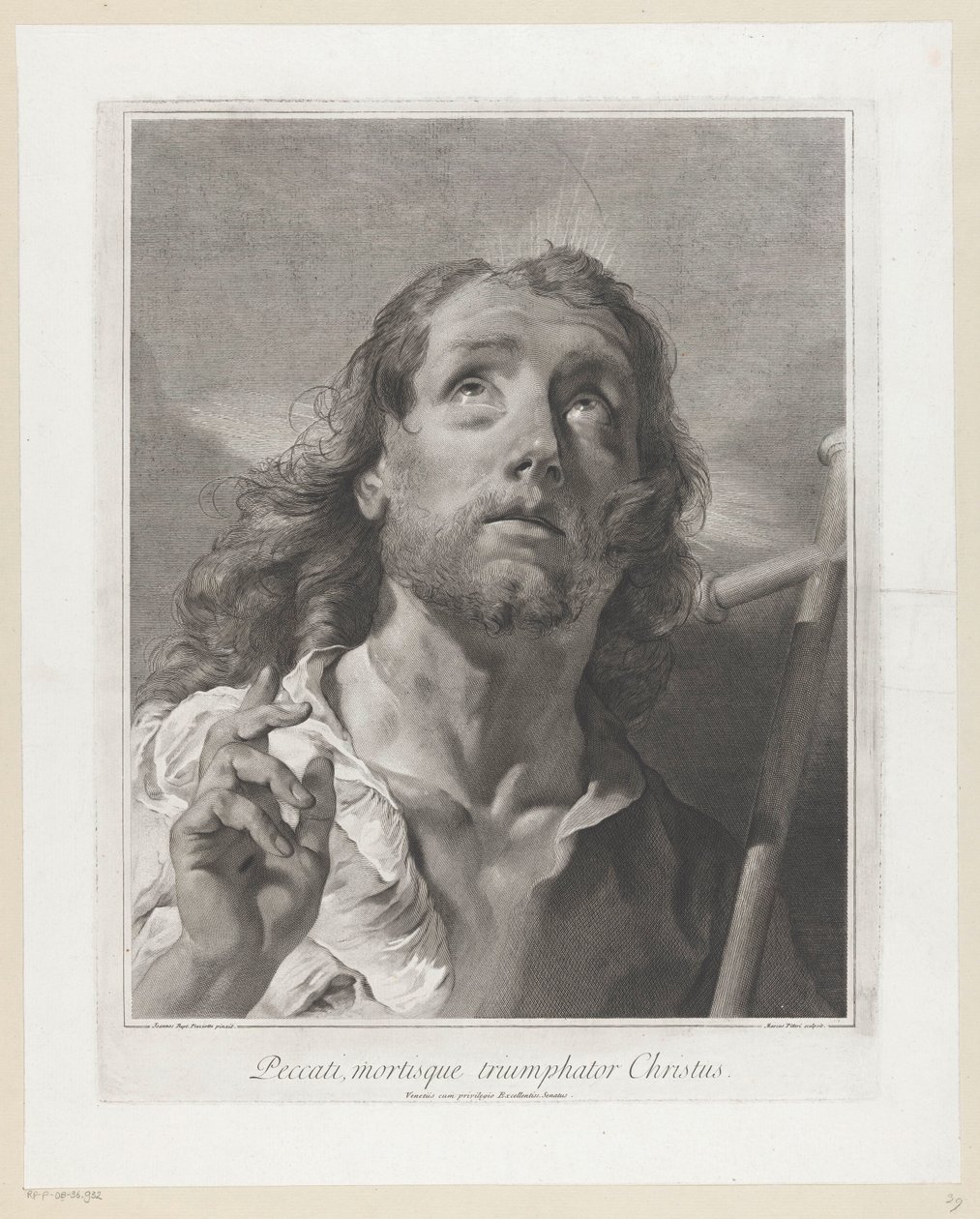 Chrystus Chrystus triumfujący nad grzechem i śmiercią autorstwa Giovanni Marco Pitteri