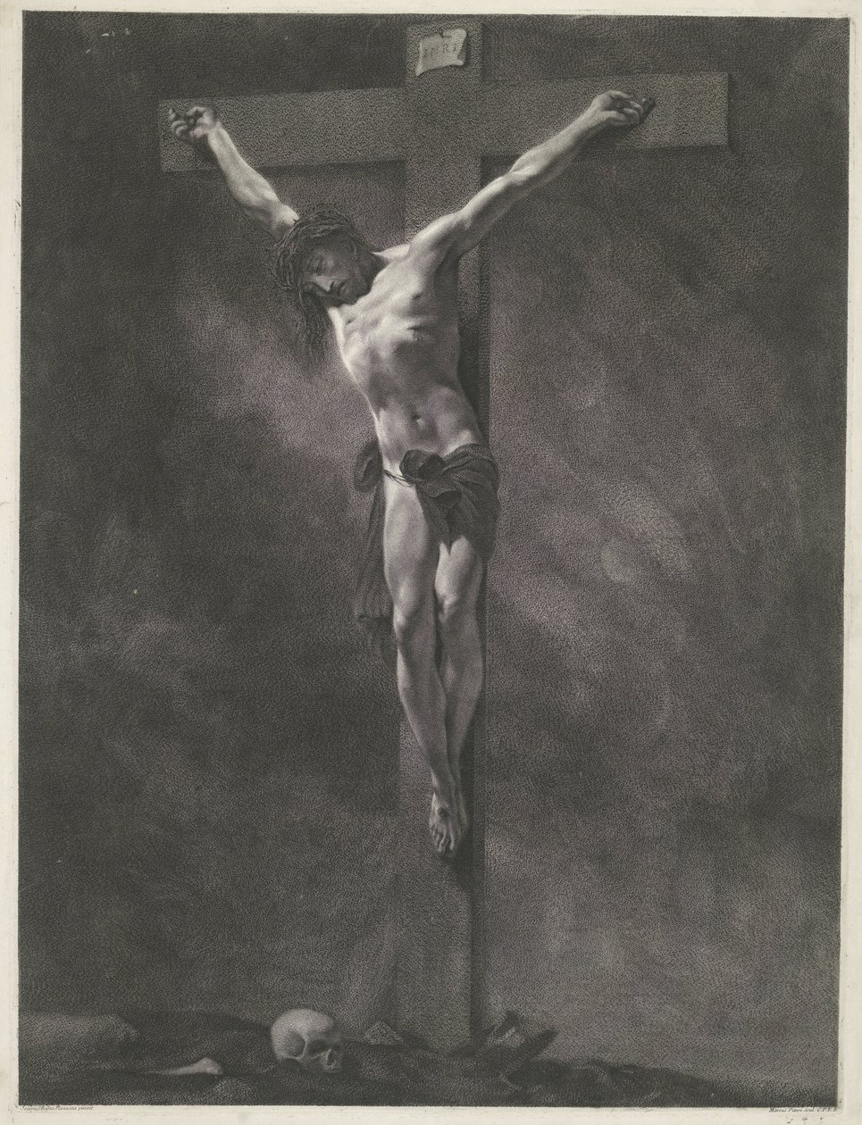 Chrystus na krzyżu autorstwa Giovanni Marco Pitteri