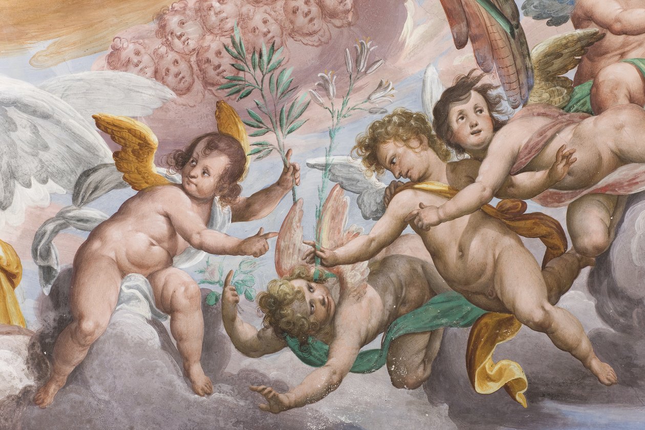 Putti (detal z 3496733) autorstwa Giovanni Mauro della Rovere