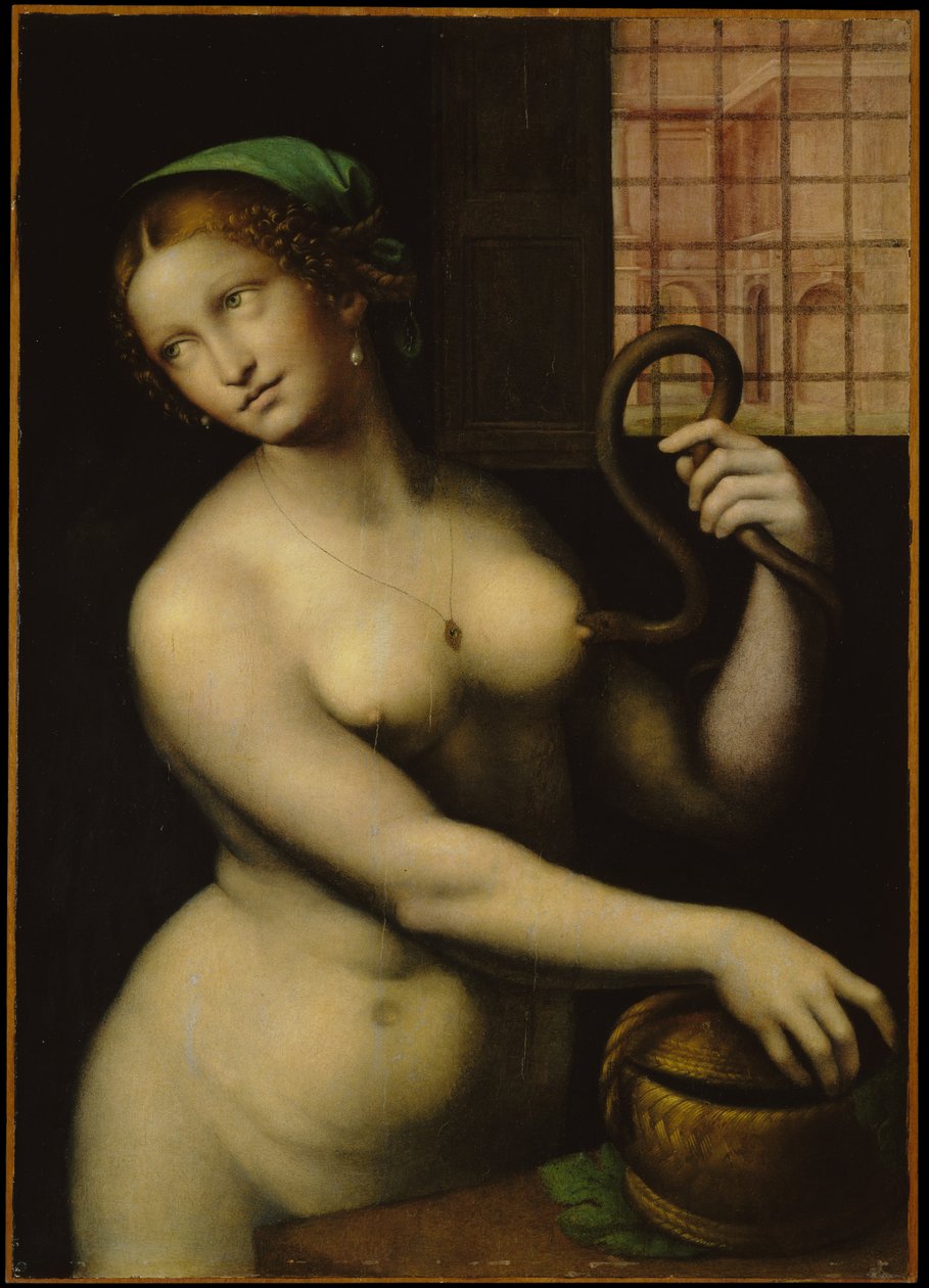 Kleopatra autorstwa Giovanni Pietro Rizzoli (attr. to) Giampietrino