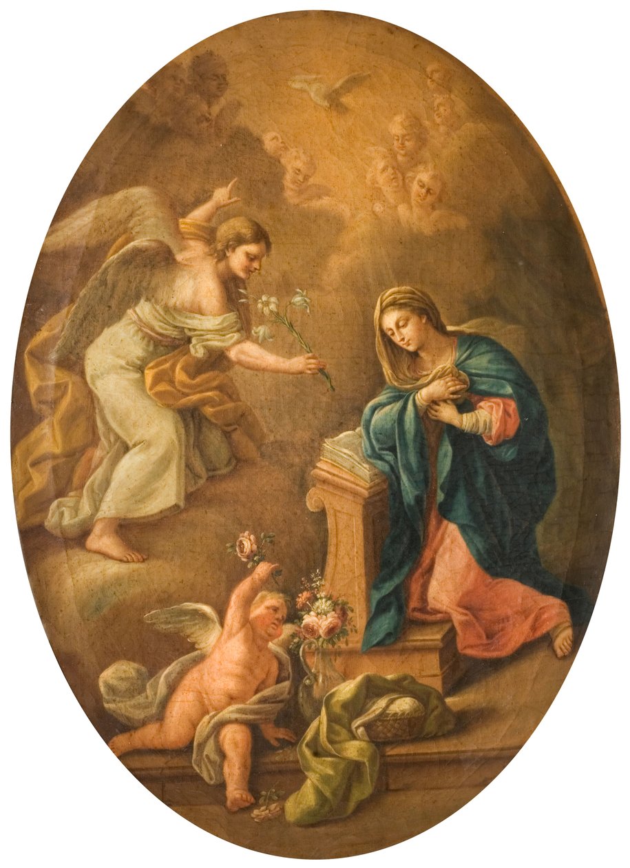 Zwiastowanie, 1720. autorstwa Giovanni Stefano Robatto