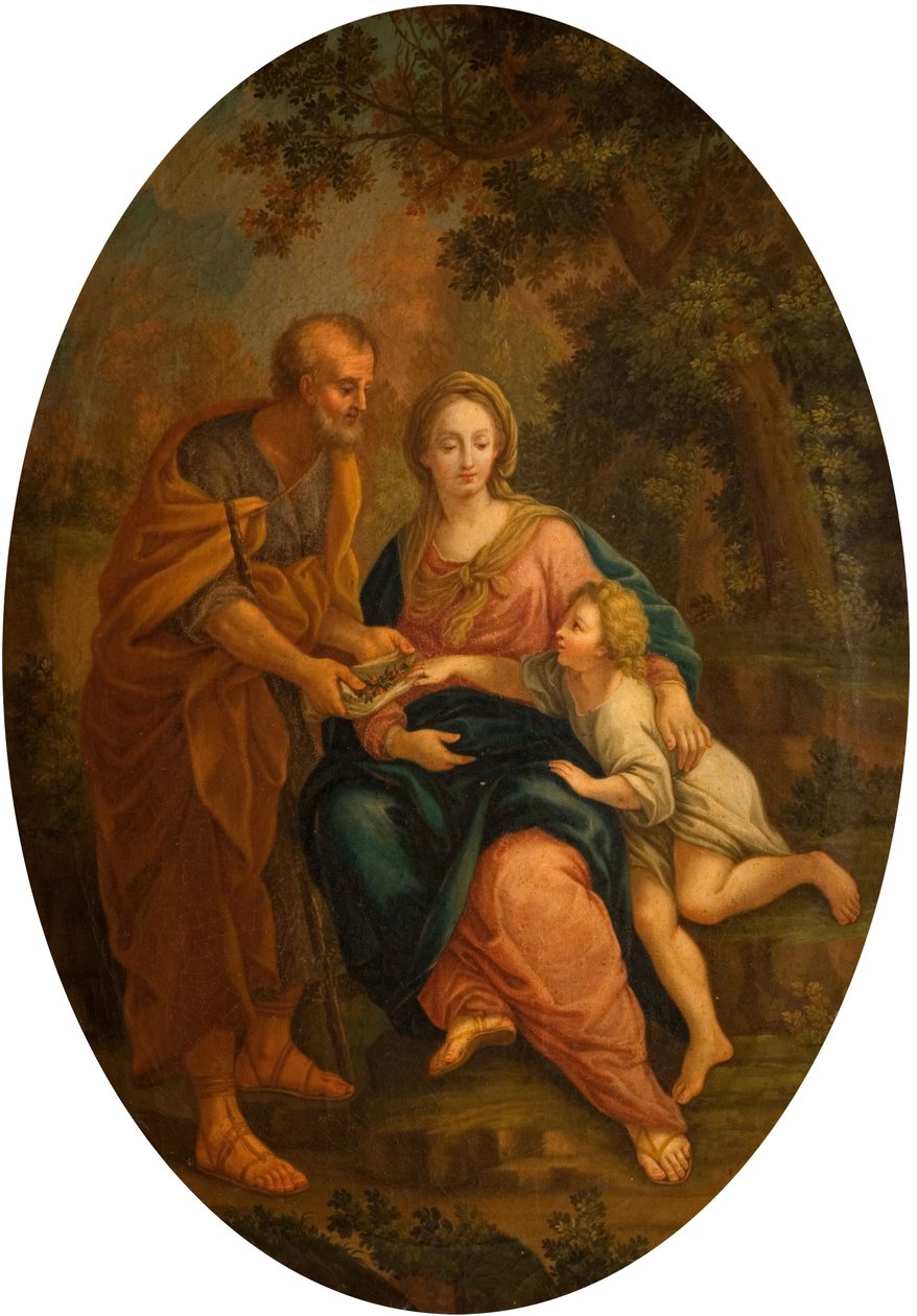 Święta Rodzina, 1720. autorstwa Giovanni Stefano Robatto