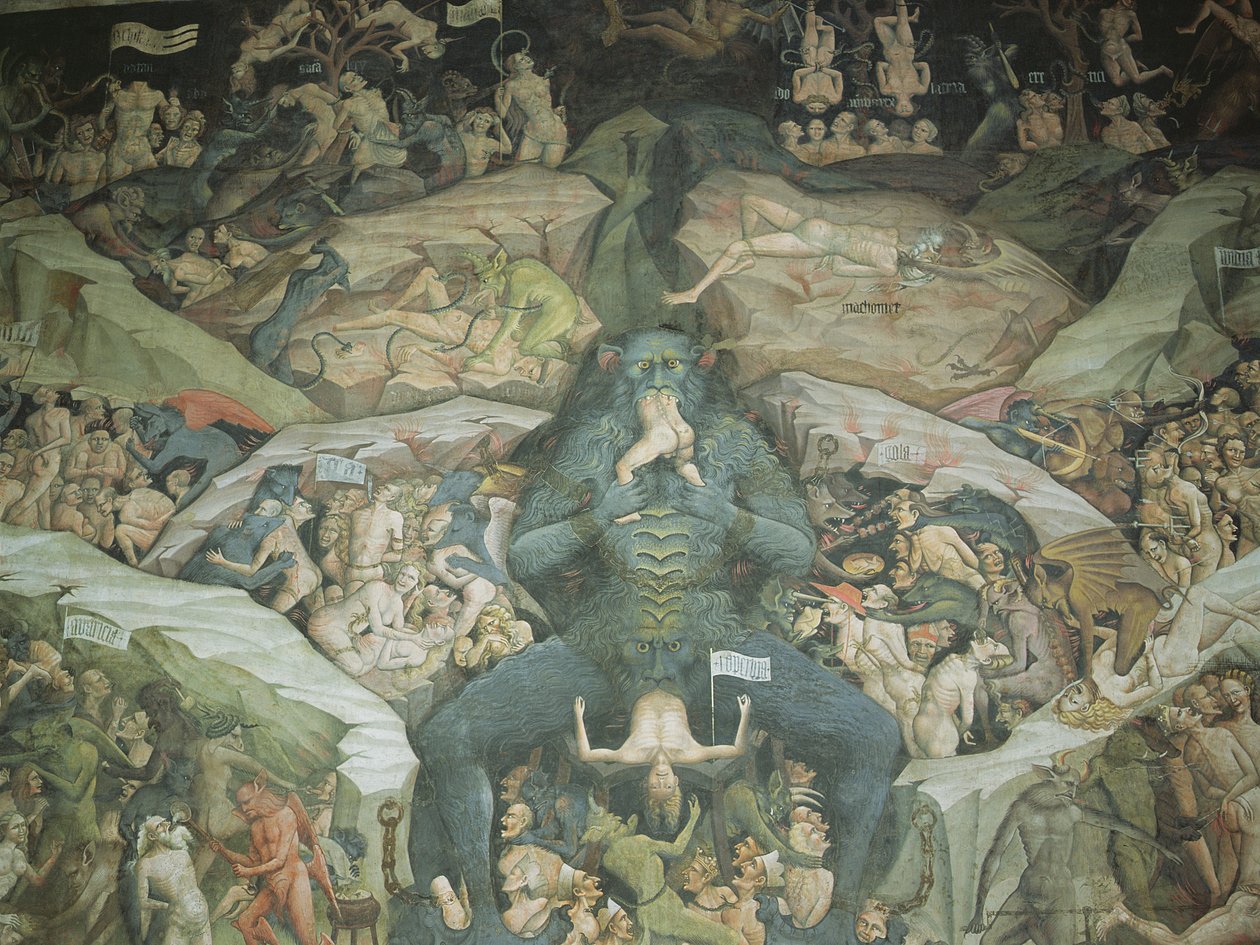 Sceny z „Piekła” autorstwa Giovanni da Modena