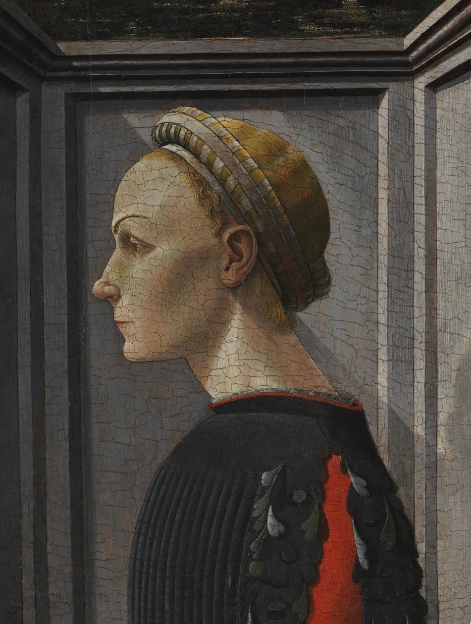 Portret kobiety. autorstwa Giovanni di Franco