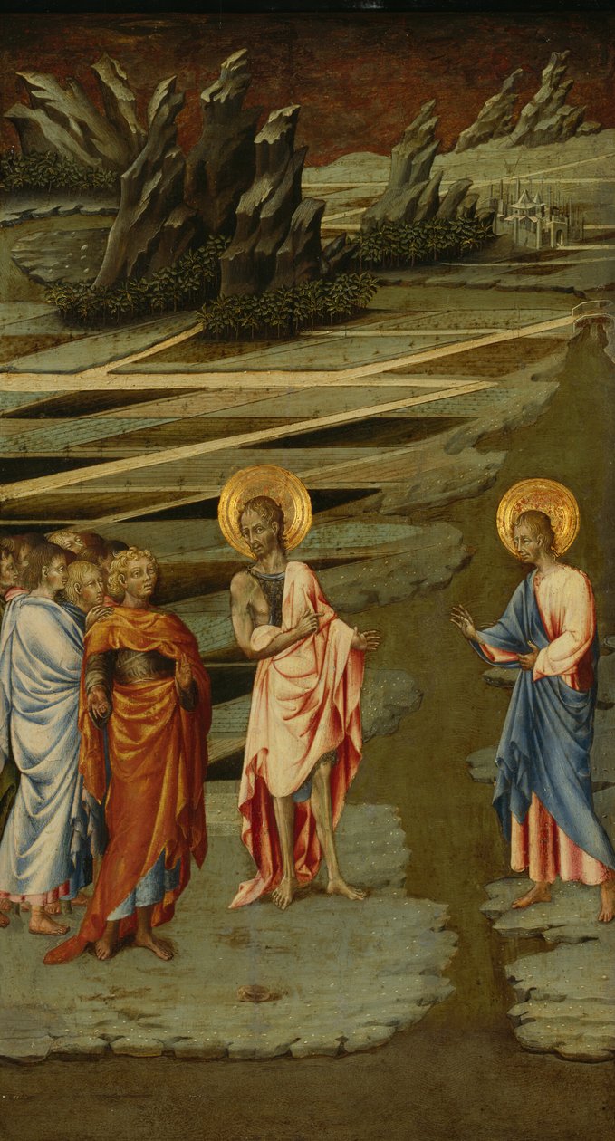 Ecce Agnus Dei, 145560. autorstwa Giovanni di Paolo