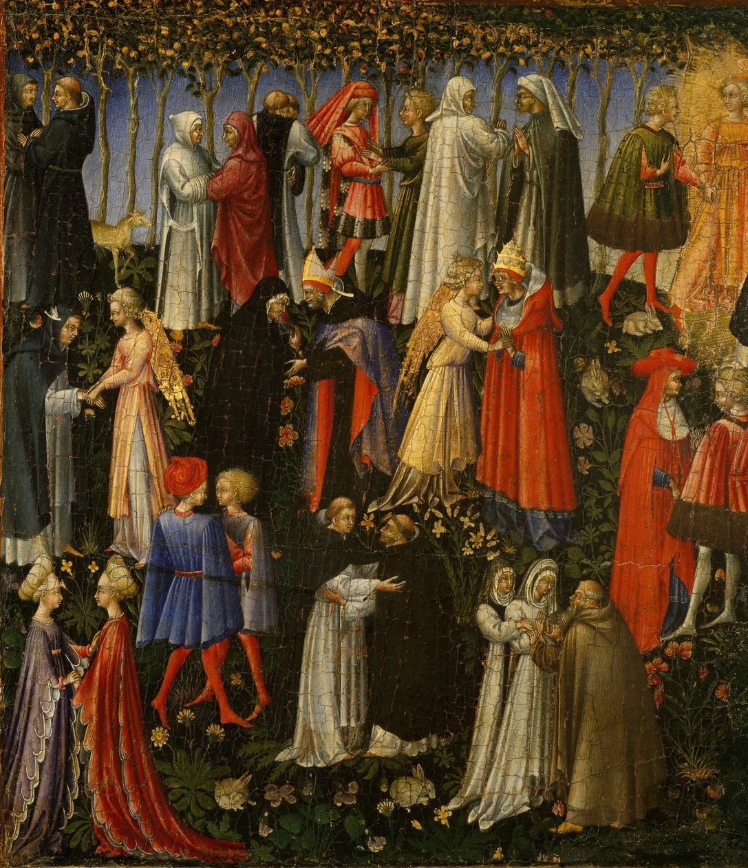 Raj, 1445 autorstwa Giovanni di Paolo