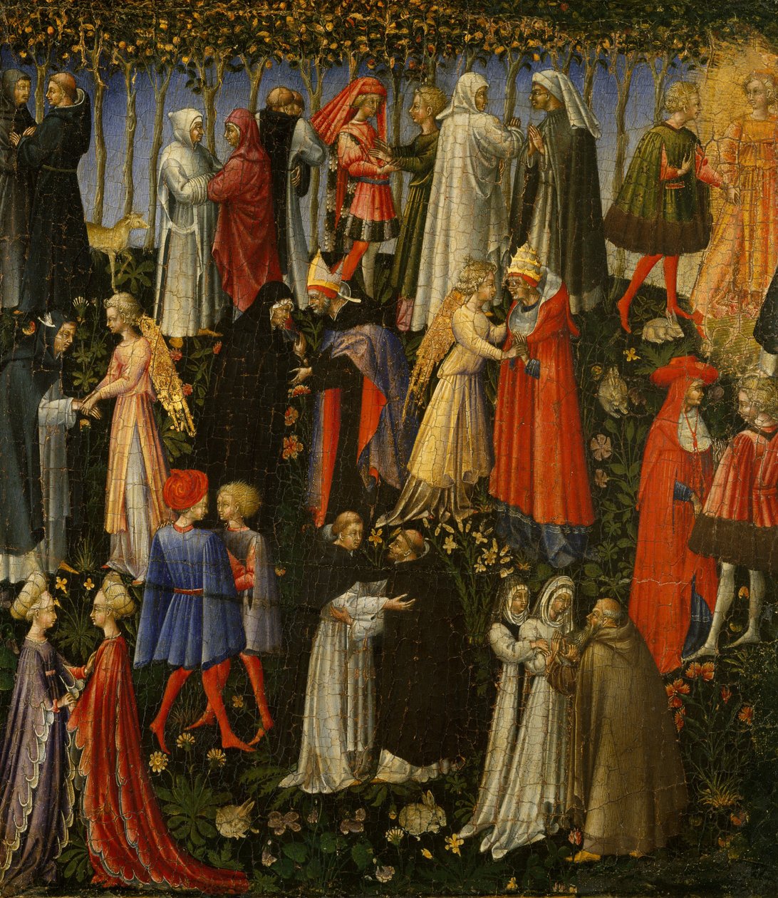 Raj, 1445. autorstwa Giovanni di Paolo