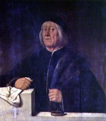 Portret Teofila Folengo (panel) autorstwa Girolamo Romanino
