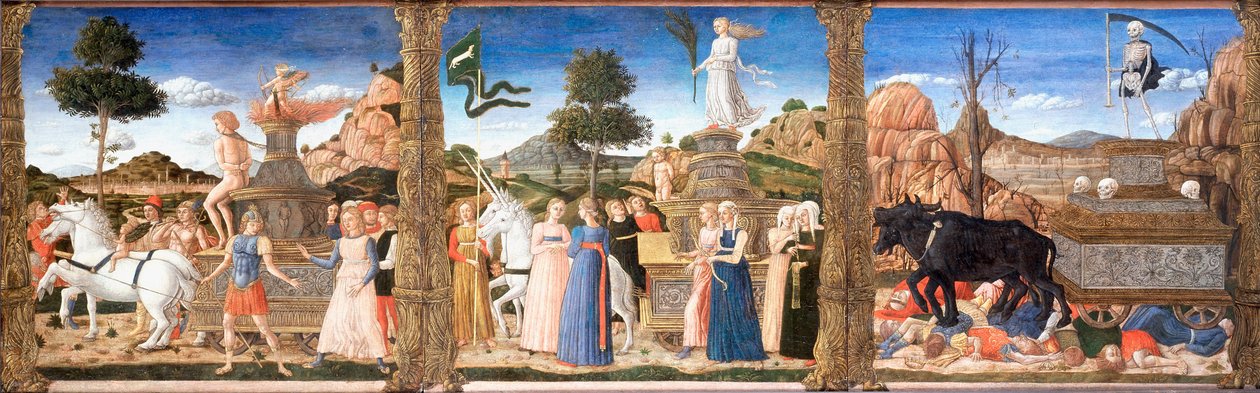 Triumfy Petrarki autorstwa Girolamo da Cremona