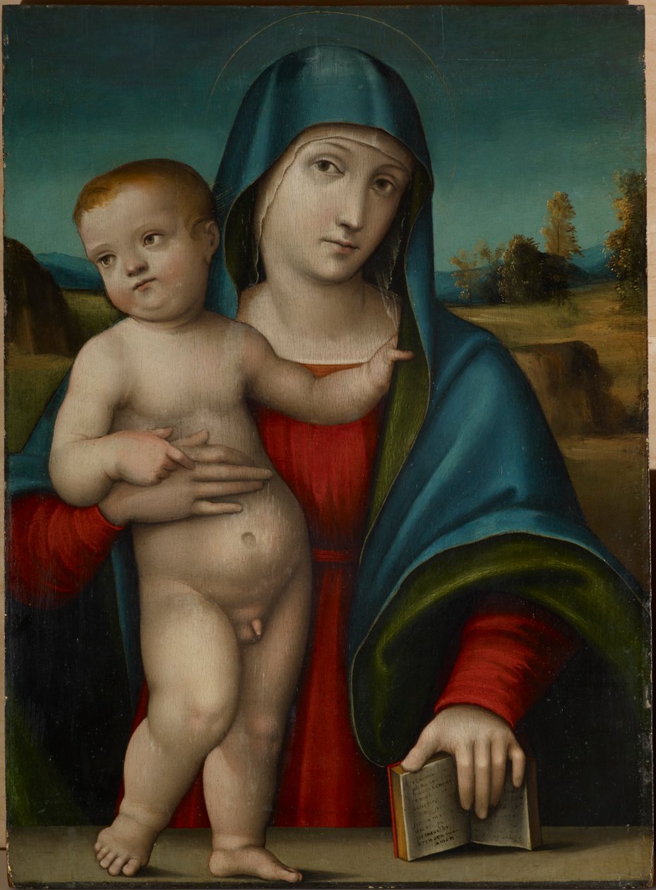 Madonna z Dzieciątkiem autorstwa Giulio Francia