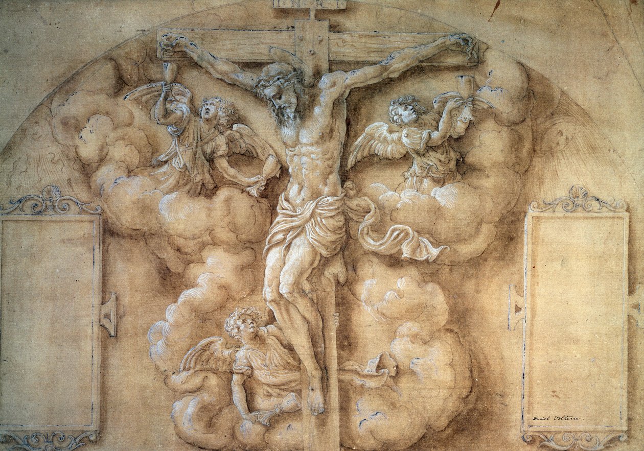 Ukrzyżowanie, 1547. autorstwa Giulio Campi