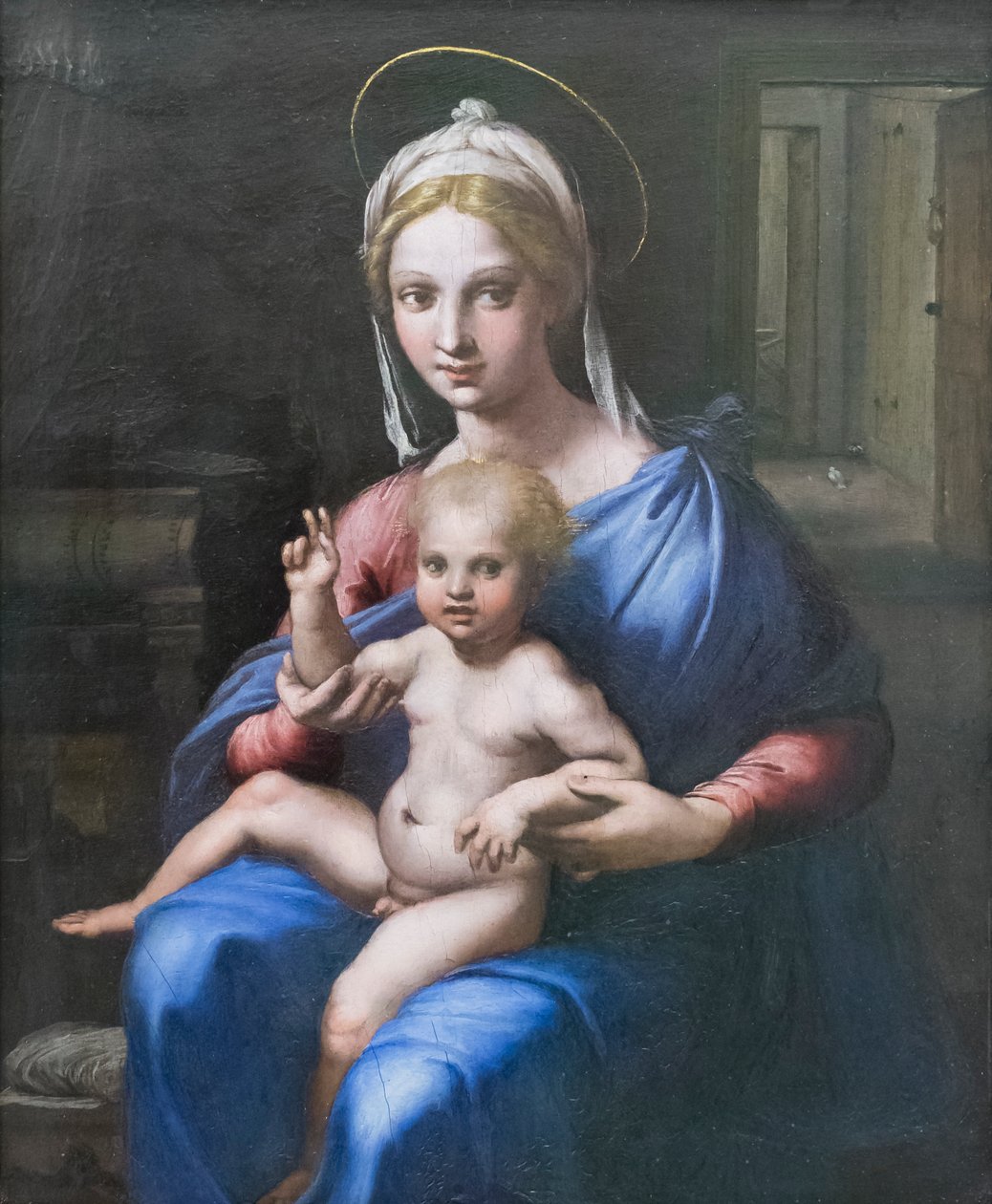 Madonna i dziecko autorstwa Giulio Romano